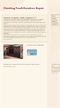 Mobile Screenshot of finishingtouchfurniturerepair.com